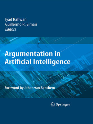 cover image of Argumentation in Artificial Intelligence